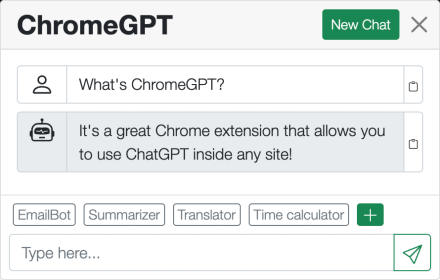 ChromeGPT Preview image 0