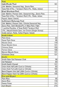 Sutthi Mani menu 5