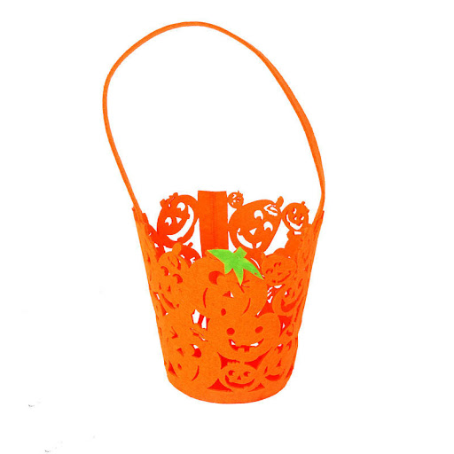 Title 6, Halloween Pumpkin Bag Non-woven Portable Pumpki...