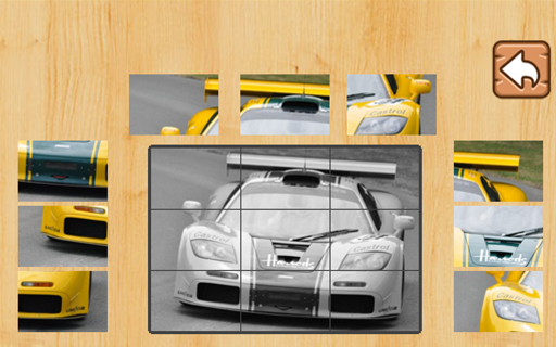 Android application Puzzles of Cars for Kids screenshort
