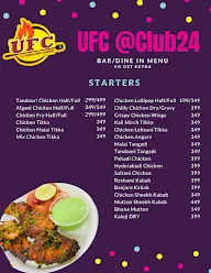 UFC The Urban Food Company menu 3