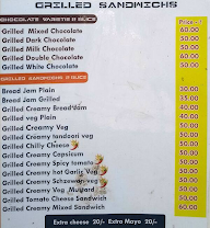 Hima snacks bar menu 2