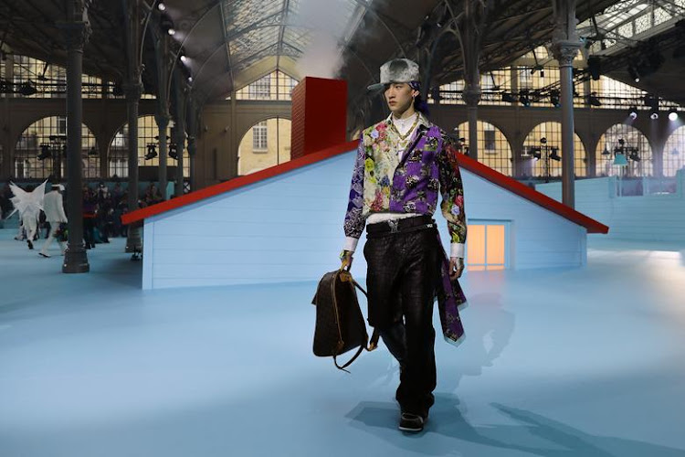 Virgil Abloh's Fall/Winter 2022 collection for Louis Vuitton. REUTERS/Violeta Santos Moura
