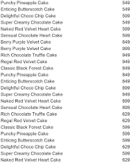 WarmOven Cake & Desserts menu 3