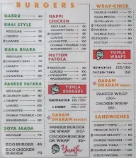 Yumla menu 1