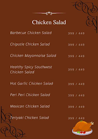 Kings Salad menu 2