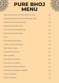 Pure Bhoj menu 3