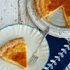 Thumbnail For Mama's Buttermilk Pie With A Slice Cut.