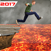 The Floor is Lava Run: Ben Alien War Hero Action  Icon