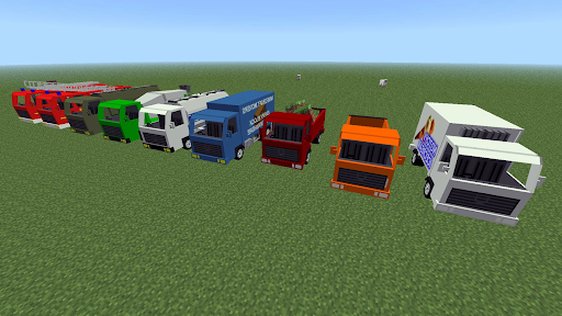 Screenshot Cars Mod for Minecraft PE