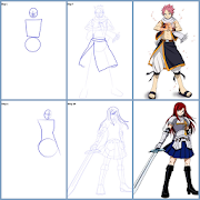 How to Draw Fairy Tail Characters 1.0 Icon