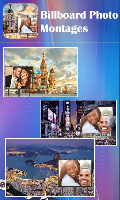 Billboard photo montages frameのおすすめ画像1