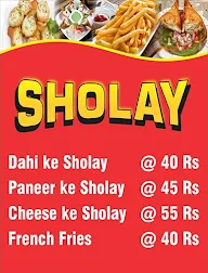 Sholay menu 1