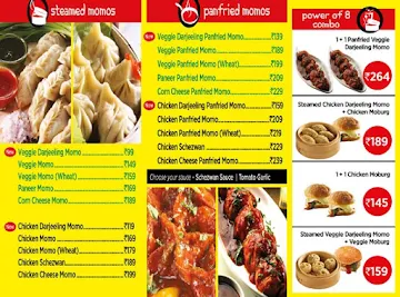 Wow! Momo menu 