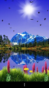 Download Mountain Lake Live Wallpaper apk