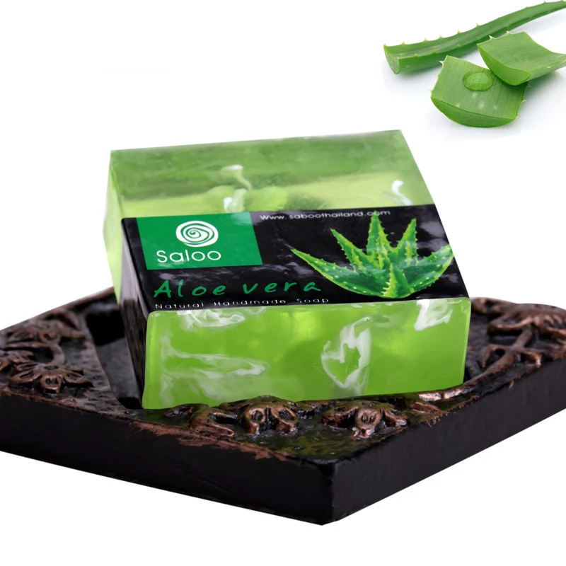 Jabón de Aloe Vera Hecho a Mano para una Piel Hidratada y Calmada. Limpieza Natural con Beneficios Reparadores y Nutritivos, Ideal para Uso Diario.