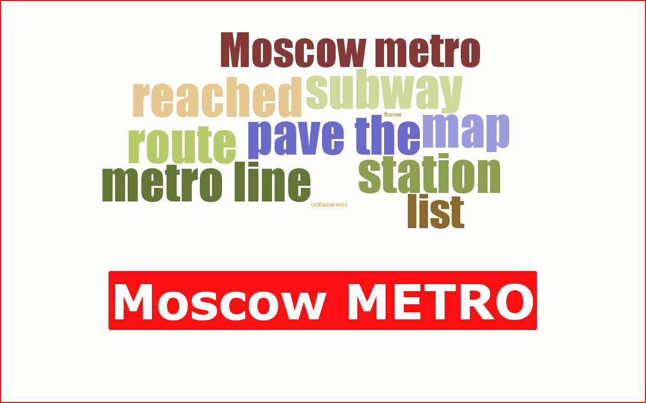 Moscow Metro Stations Preview image 1