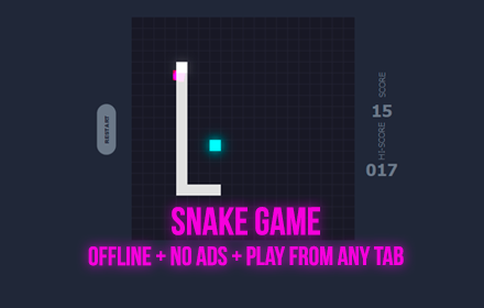 Snake Game Offline on Google Chrome Preview image 0