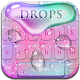 Download Pink Drops Cute Keyboard For PC Windows and Mac 10001001
