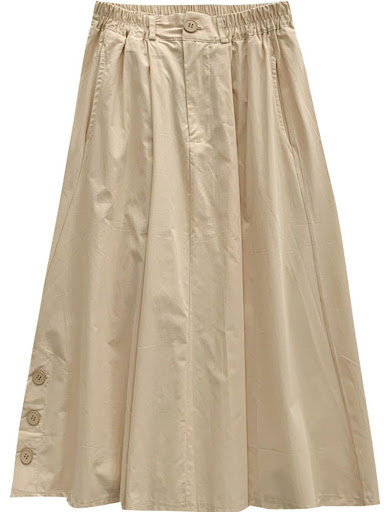 Title 7, Womens versatile summer skirt, new Korean desi...