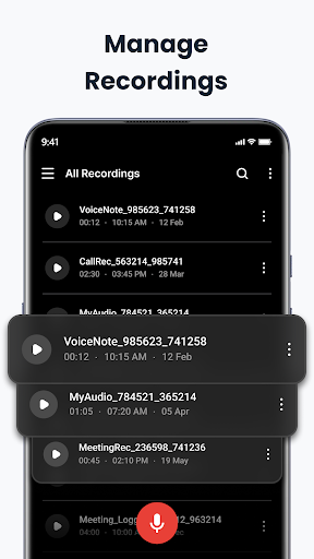 Screenshot Voice Recorder For Android