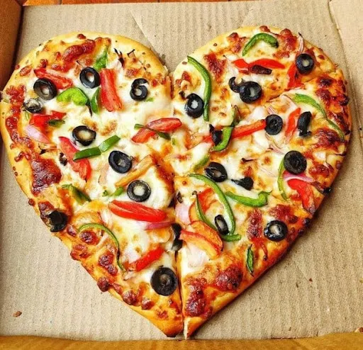 Heart Shape Pizza