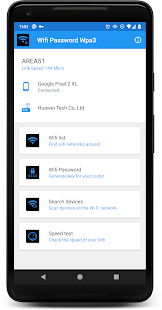 WIFI PASSWORD WPA3 Screenshot