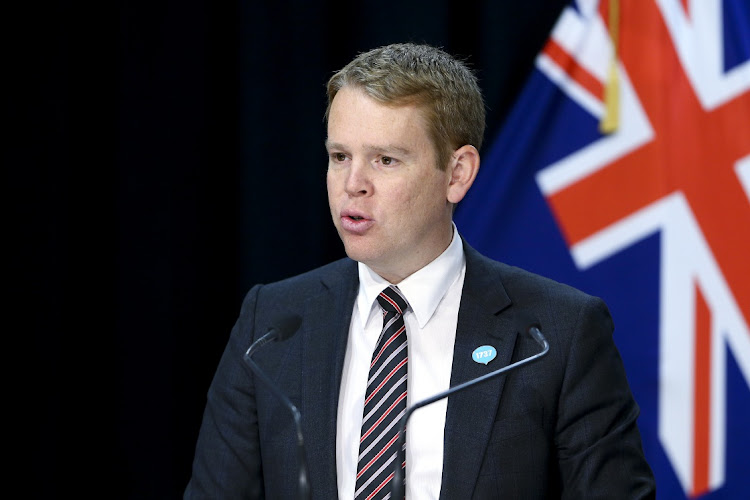 New Zealand's health minister Chris Hipkins