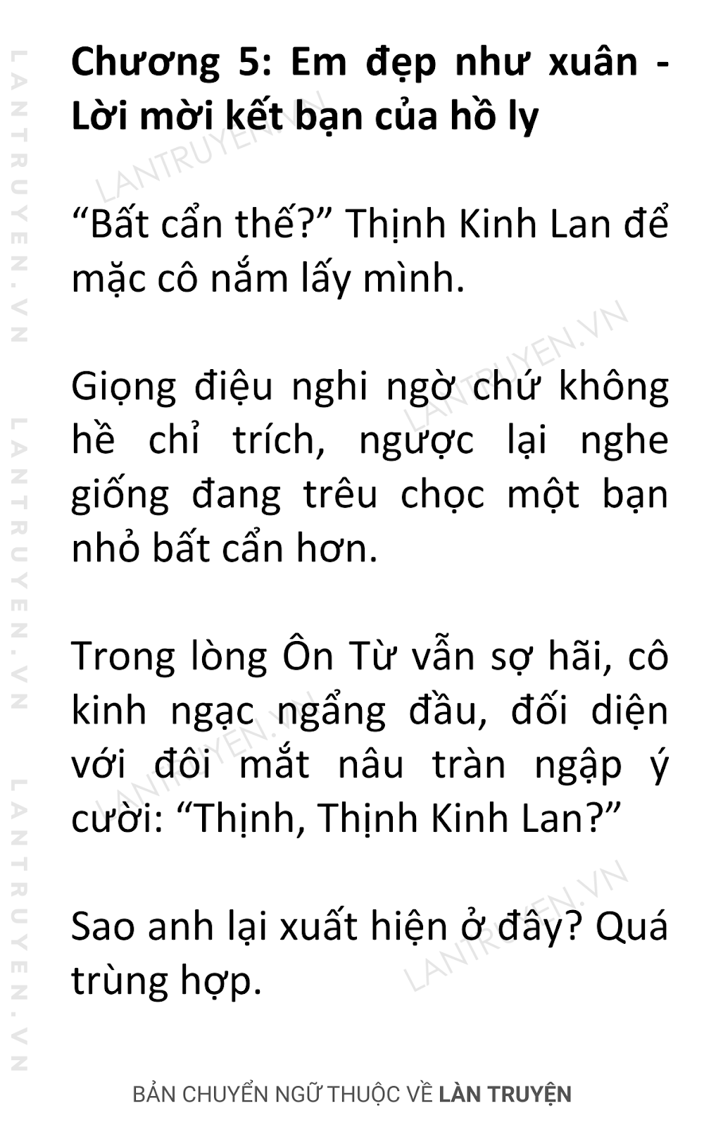 Cho Má Em Thêm Hồng - Chương 5