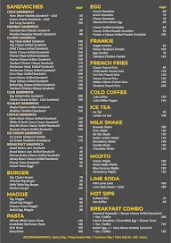 Sandwich Cafe menu 2