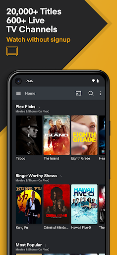 Screenshot Plex: Stream Movies & TV