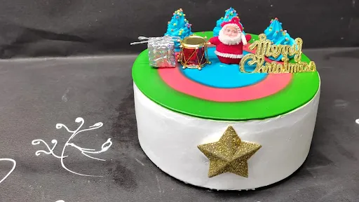 Santa Loves Pineapple Cake