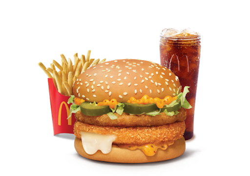 McCheese Burger Chicken Combo