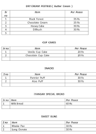 Bangalore Iyangar Bakery menu 4