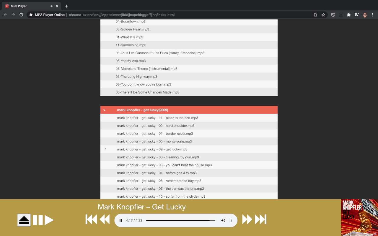 MP3 Player Online – LastPlayer.Online Preview image 3