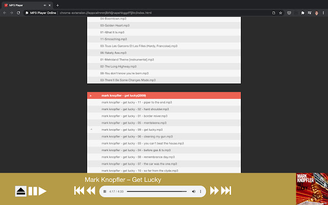 MP3 Player Online – LastPlayer.Online chrome extension