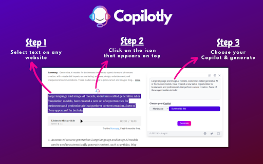 Copilotly: Your Personal AI Copilot