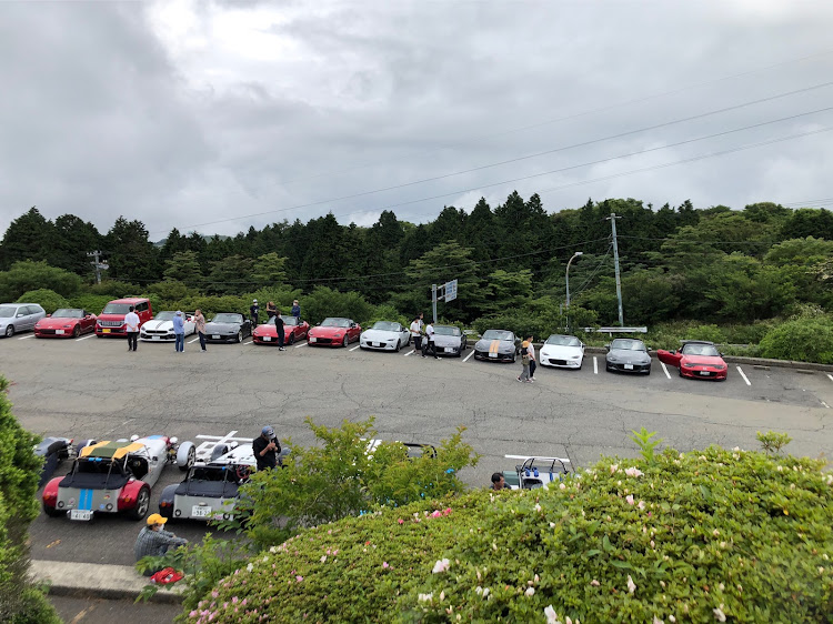 ロードスターの祝解禁・遅めのMB・足柄峠・パノラマ台・富士山見えねーに関するカスタム事例の投稿画像1枚目