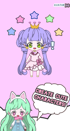 Screenshot Avatar Do chibi doll dress up