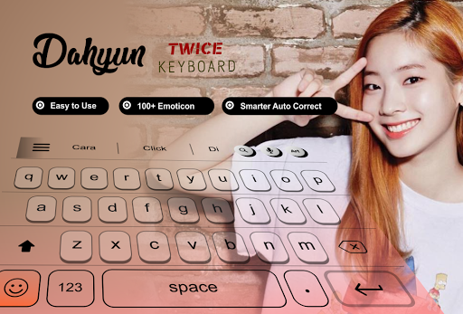Dahyun Twice Keyboard Theme
