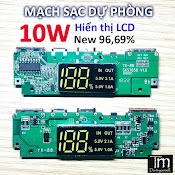 Mạch Sạc Dự Phòng Hiển Thị Lcd 10W 5V2A