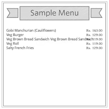 Sahithya Foodies menu 