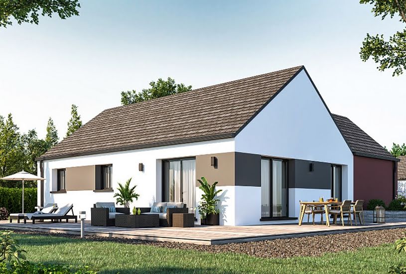  Vente Terrain + Maison - Terrain : 657m² - Maison : 86m² à Moëlan-sur-Mer (29350) 