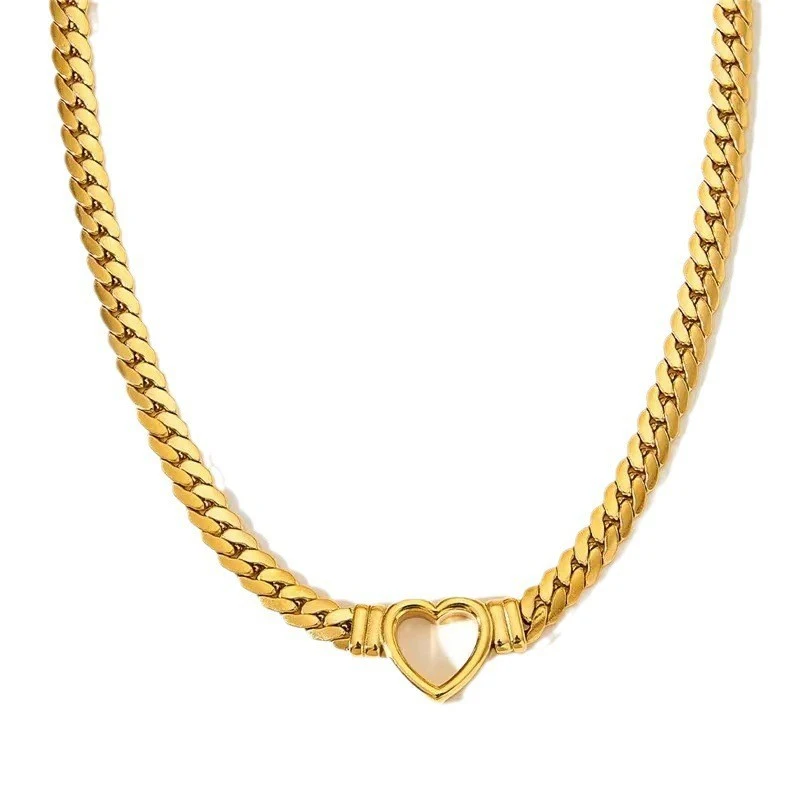 Title 1, Gouden Cubaanse Ketting voor Dames Tijdloze Sie...