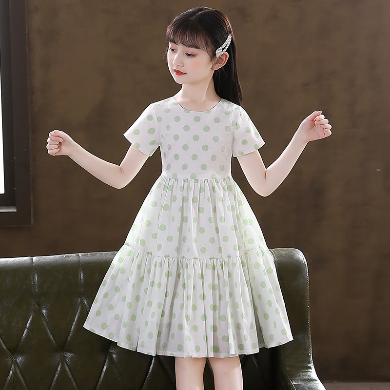 Title 12, Robe florale en coton pour filles Nouveau style...