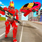 Cover Image of Download Flying Car Robot Transformation Game 1.0.4 APK