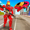 App herunterladen Flying Car Robot Transformation Game Installieren Sie Neueste APK Downloader