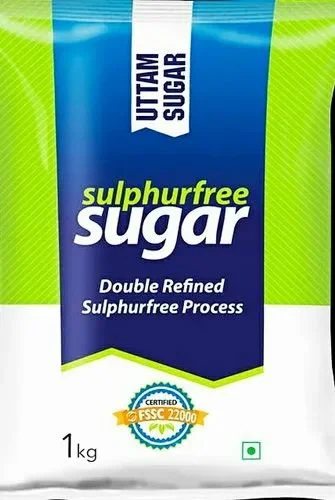 Uttam Sugar Uttam Double Refined Sulphurless Sugar 5 Kg