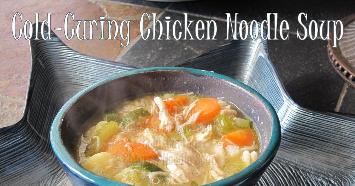 Cold-Curing Chicken Noodle Soup | Just A Pinch Recipes