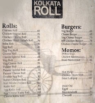 Kolkata Rolls menu 2